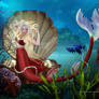 Underwater Scene Mermaid
