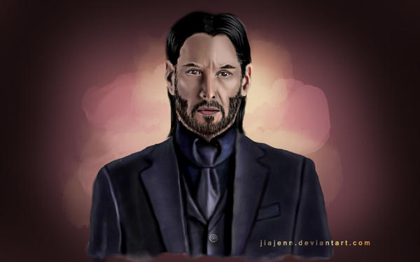 John Wick Digital Painting By Jiajenn On Deviantart