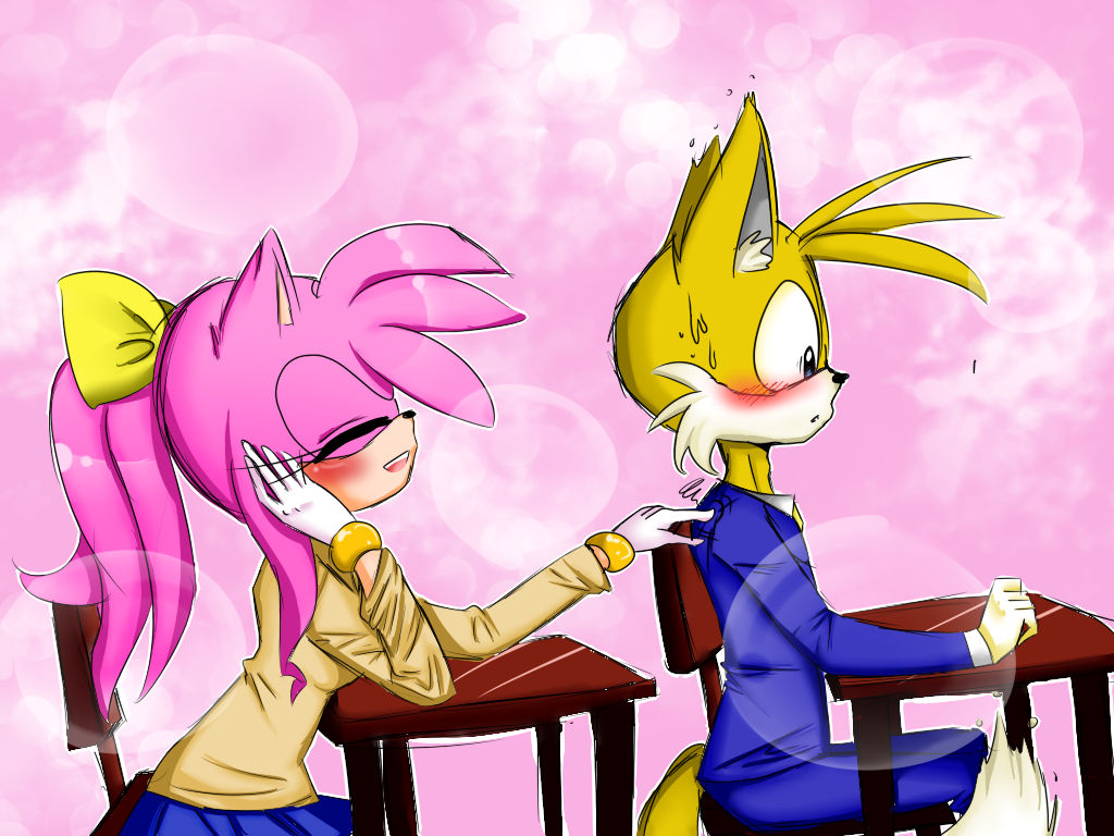 X 上的MugiMikey  Commissions Closed!：「My fanart submission of Super Sonic  and Super Tails for @TheEmuEmi's Sonic & Tails R series!   / X