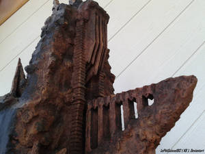 Sammath Naur and the Cracks of Doom Wooden model by LePtitSuisse1912 Sammath Naur and the Cracks of Doom Wooden model by LePtitSuisse1912