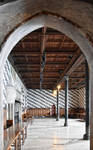 La Salle des Chevaliers De Chillon by LePtitSuisse1912