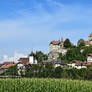 La Ville de Rue dans le Canton de Fribourg