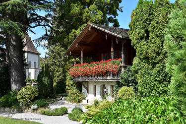 Le Chalet des Enfants dans le Parc du Chateau by LePtitSuisse1912