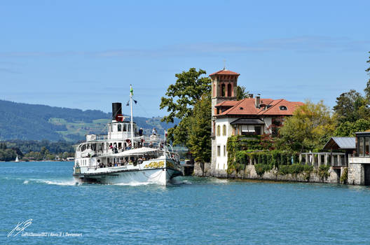 L'Arrivee du Blumlisalp A Oberhofen