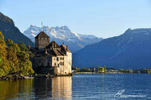 Chateau de Chillon / Plan Large