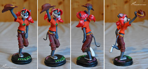 Figurine de Nicky en Fimo