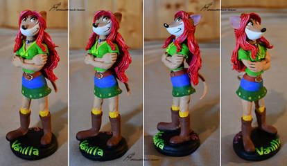 Figurine Fimo de Vanilla De Vissen