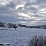 Paysage d'Hiver Devant ma Maison