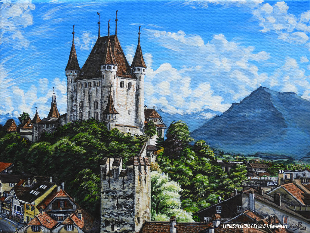 Schloss Thun sur la Toile