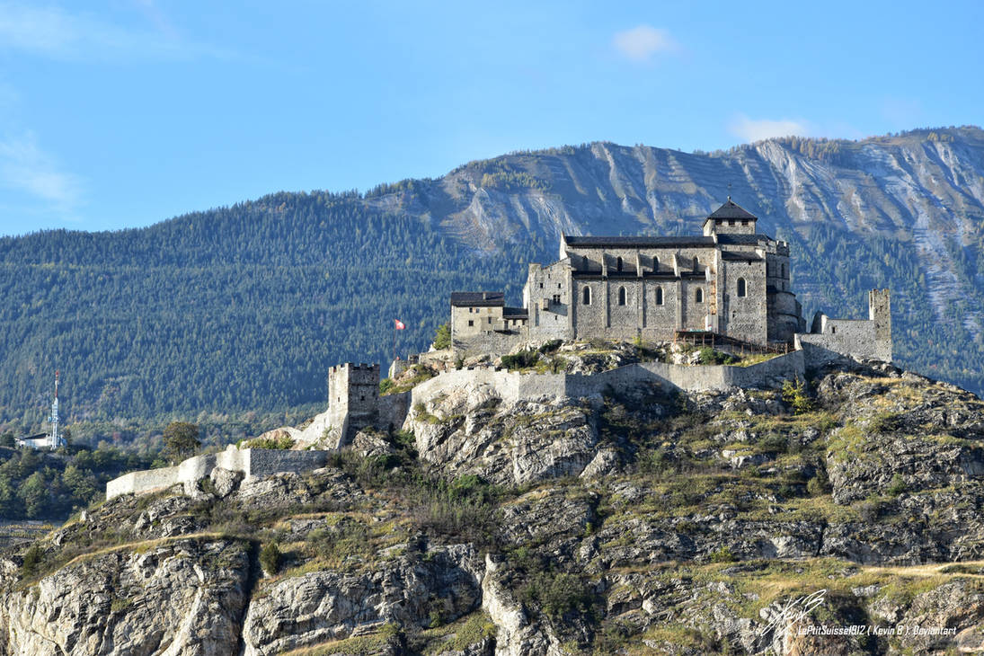 Basilique de Valere 2019 by LePtitSuisse1912 on DeviantArt