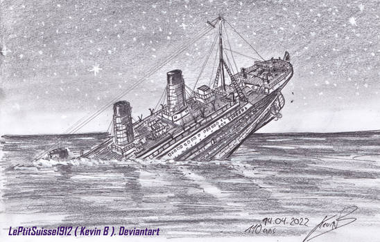 RMS Titanic 110 ans Anniversaire