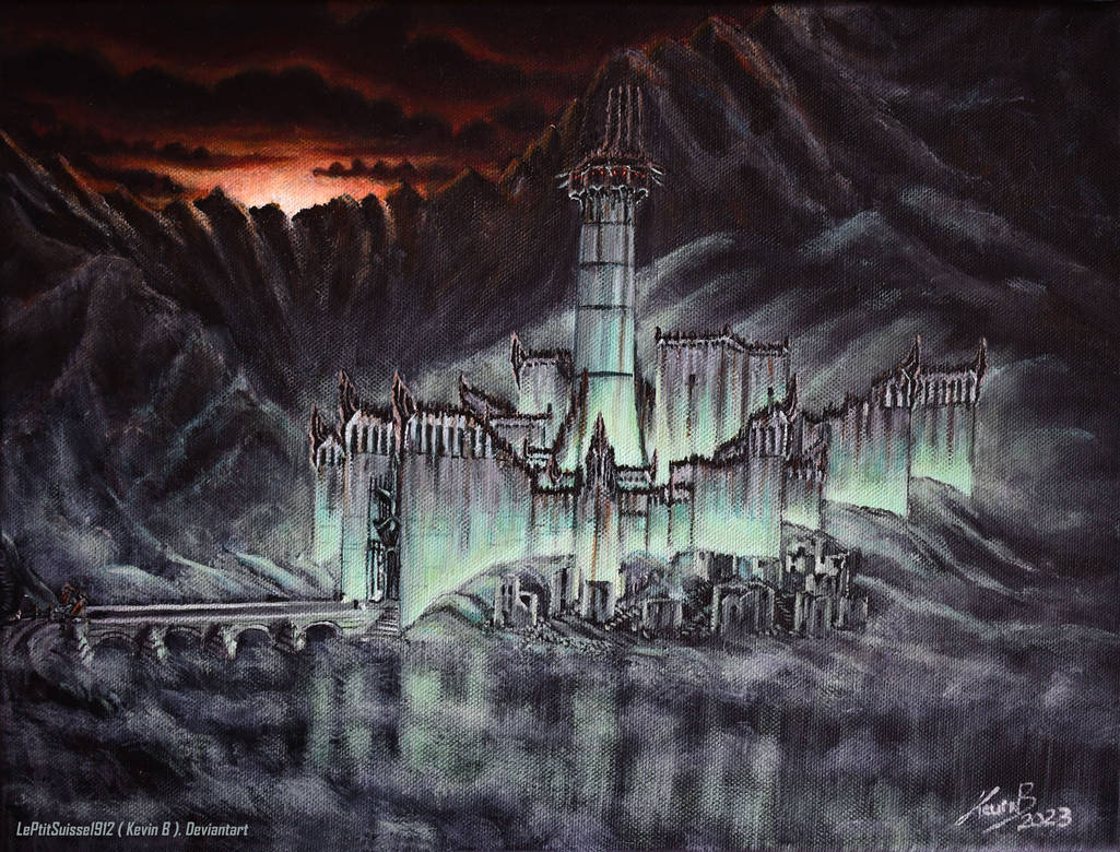 Minas Morgul la ville Morte by LePtitSuisse1912 on DeviantArt