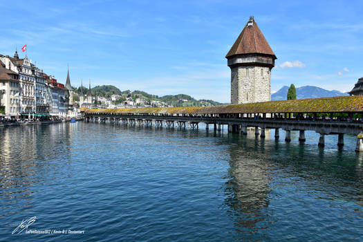 Pont de Lucerne Reflexion