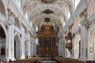 Dans l'Eglise des Jesuites de Lucerne