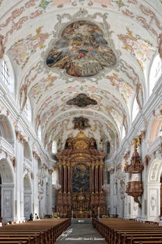 Nef de l'Eglise des Jesuites de Lucerne