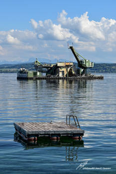 Le Lac de Neuchatel a Gorgier