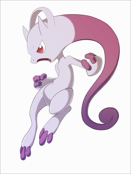 Star - Mew Mewtwo .:lineart:. by Fluna on DeviantArt