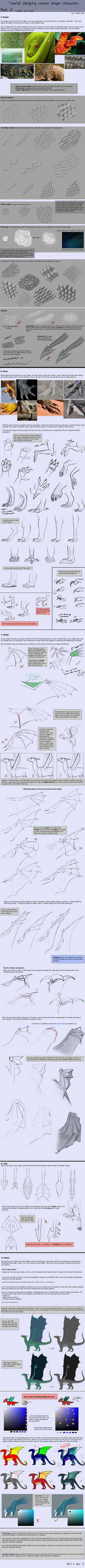 Tutorial: Dragon Designing Tips - part 2/3