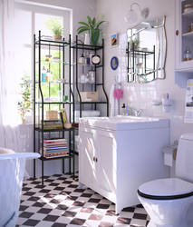 small bathroom