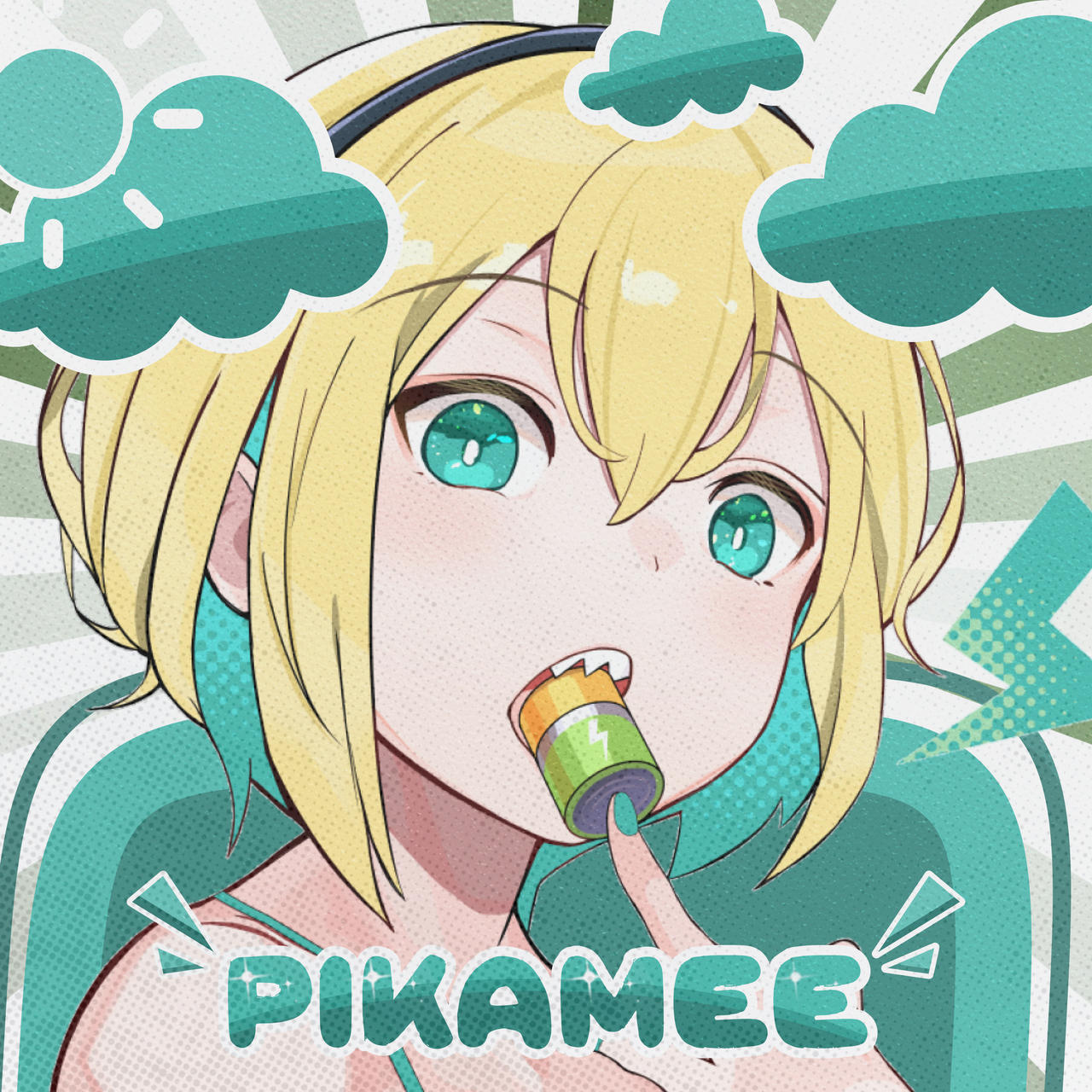 Pikamee Amano Hololive - Pikamee Amano - Sticker
