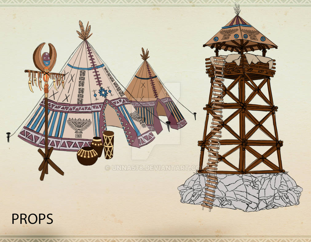 Native Props Tribal Props by unna578 on DeviantArt