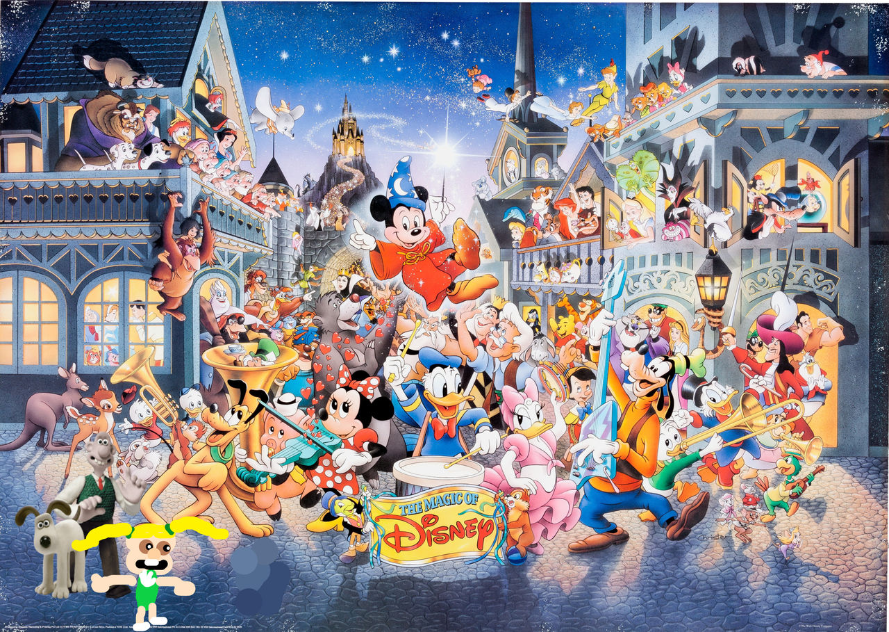 Disney Creates Magic The Magic Of Disney (Disney/Aardman version) by DisneyPenny on DeviantArt