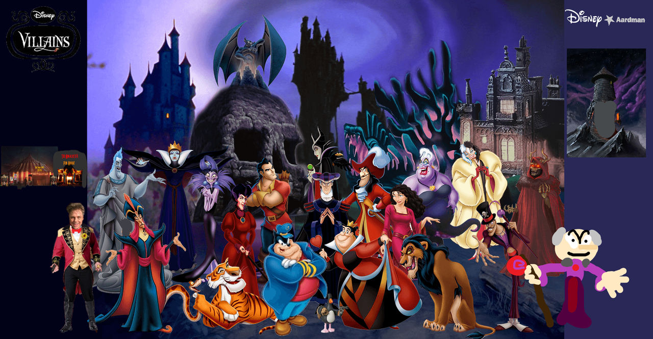 Disney And Aardman Villains Wallpaper By Disneypenny On Deviantart Disney And Aardman Villains Wallpaper By Disneypenny On Deviantart