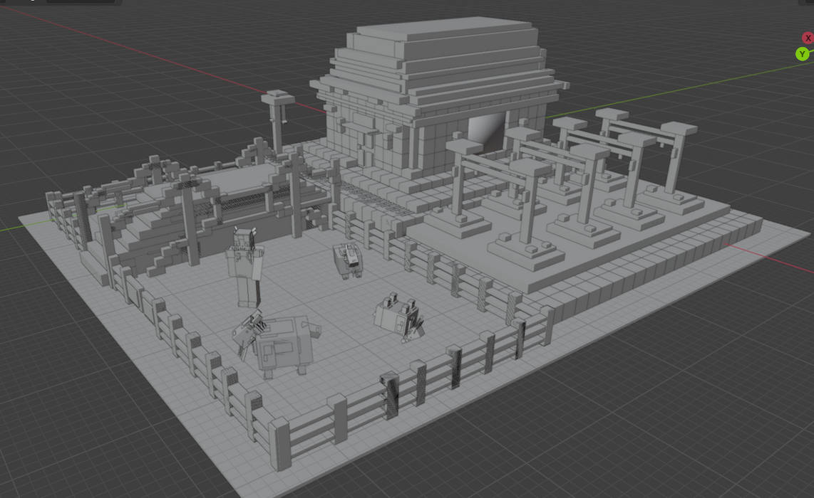 I tried 3D modeling (College assignment) by AfosiosiTheAnimator on ...