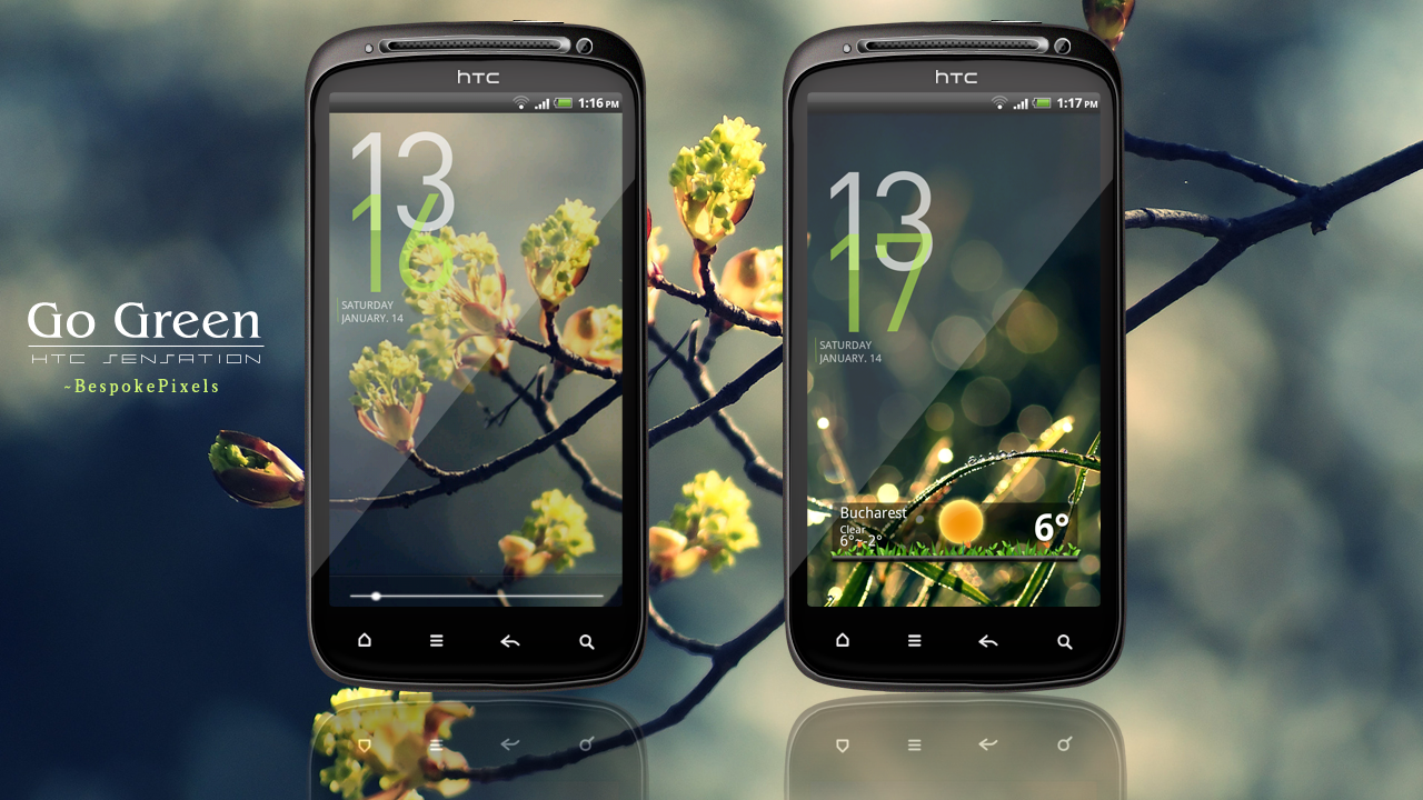 HTC Sensation : Go Green