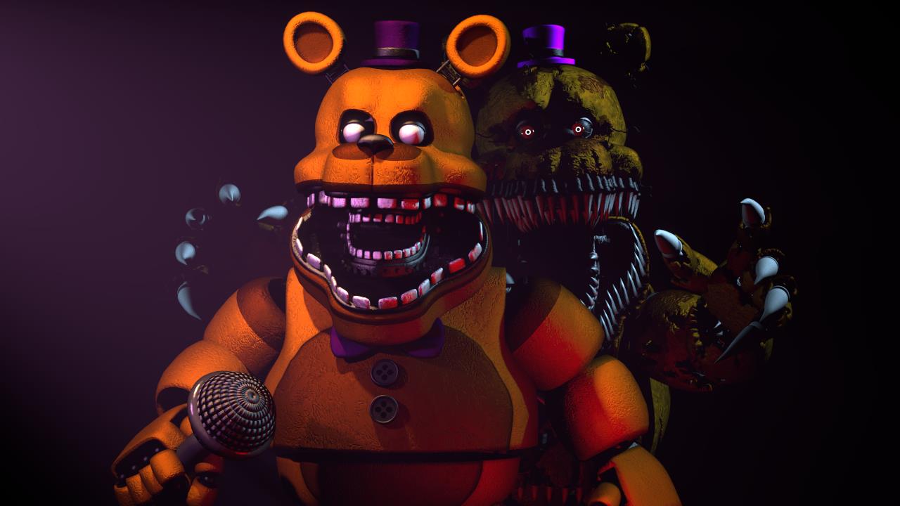 The Bite! - Nightmare Fredbear (Five Nights at Freddy's 4) by