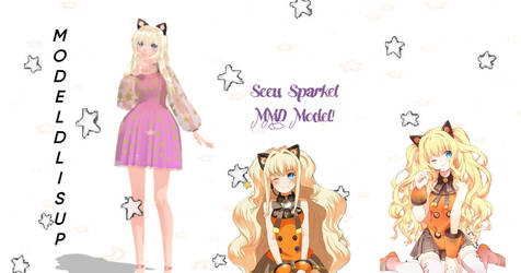 SeeU Sparkel MMD Model DL!