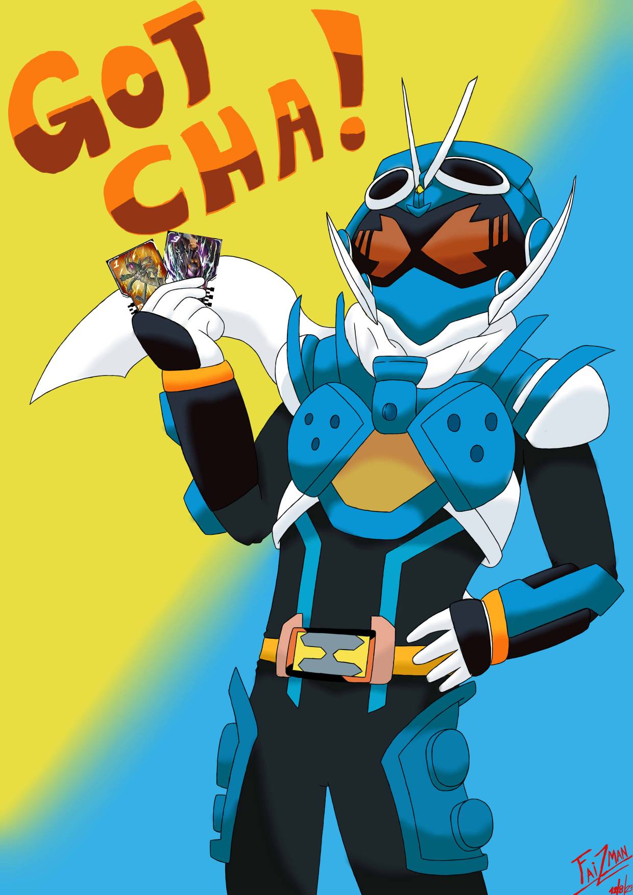 Gotcha! by Faiz-Man on DeviantArt