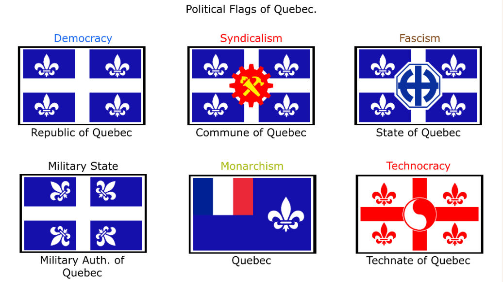 Political Flags of Quebec by Seacatlol on DeviantArt