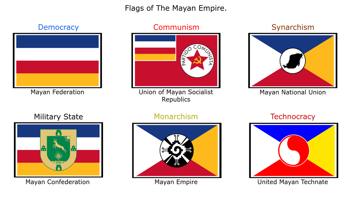 Civilization Flags Flags of The Mayan Empire by Seacatlol on DeviantArt