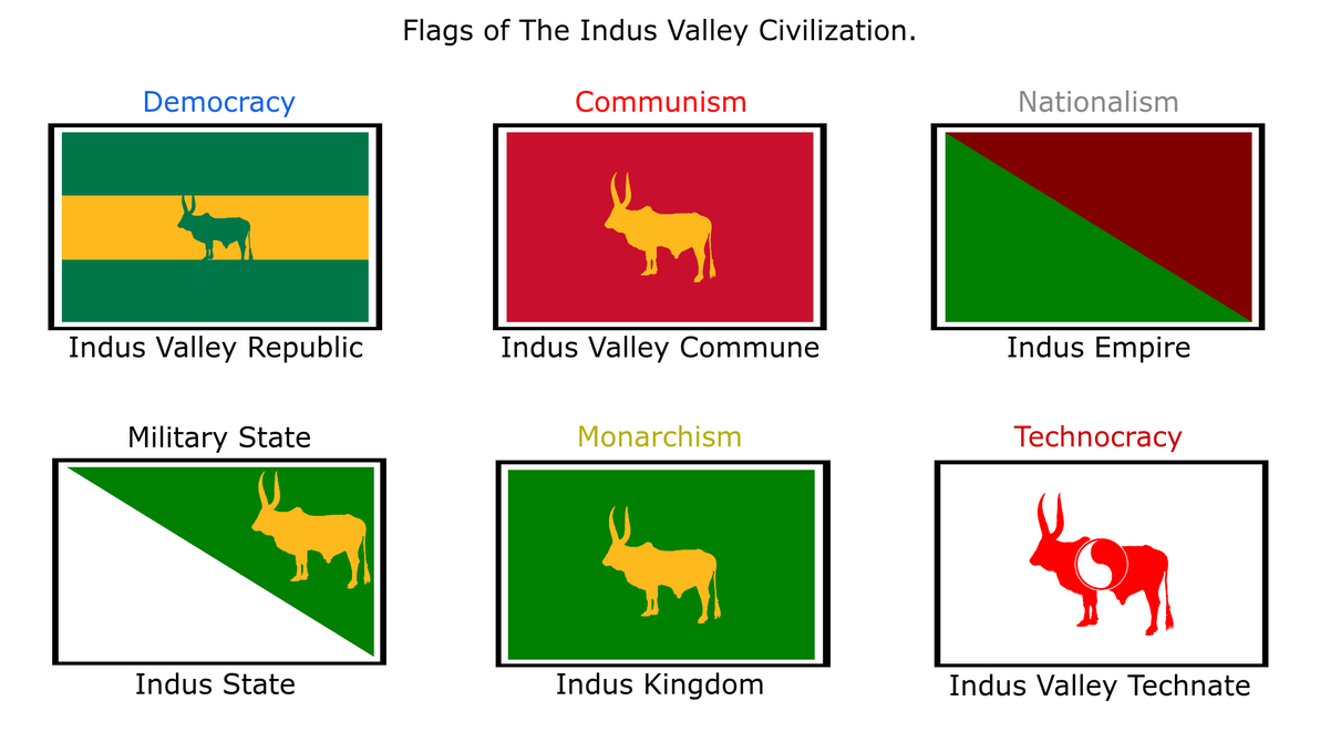 Civilization Flags Flags of the Indus Valley by Seacatlol on DeviantArt