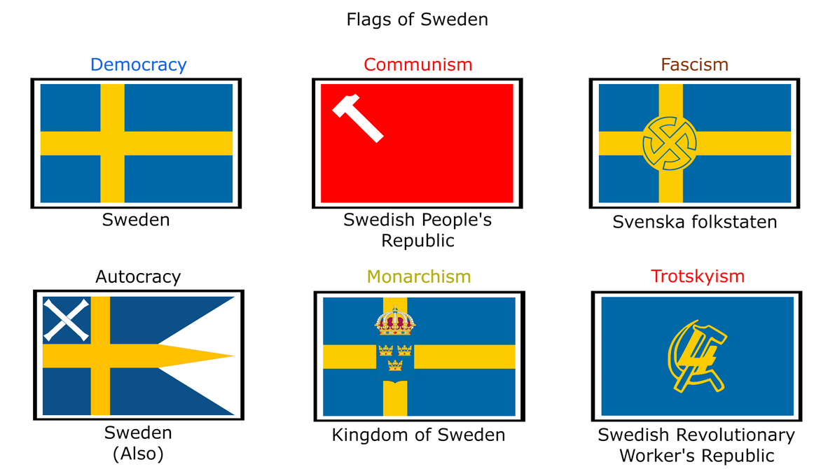 Flags Of Sweden By Seacatlol On DeviantArt flags-of-sweden-by-seacatlol-on-deviantart