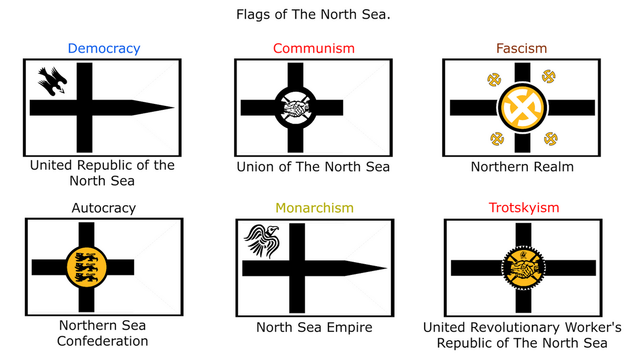 Flags of The North Sea by Seacatlol on DeviantArt
