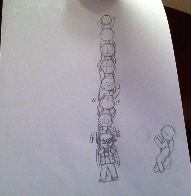 Cartoon Human Stack OC Human Stack! Or Human Tower? Wip by delcattylover469 on DeviantArt