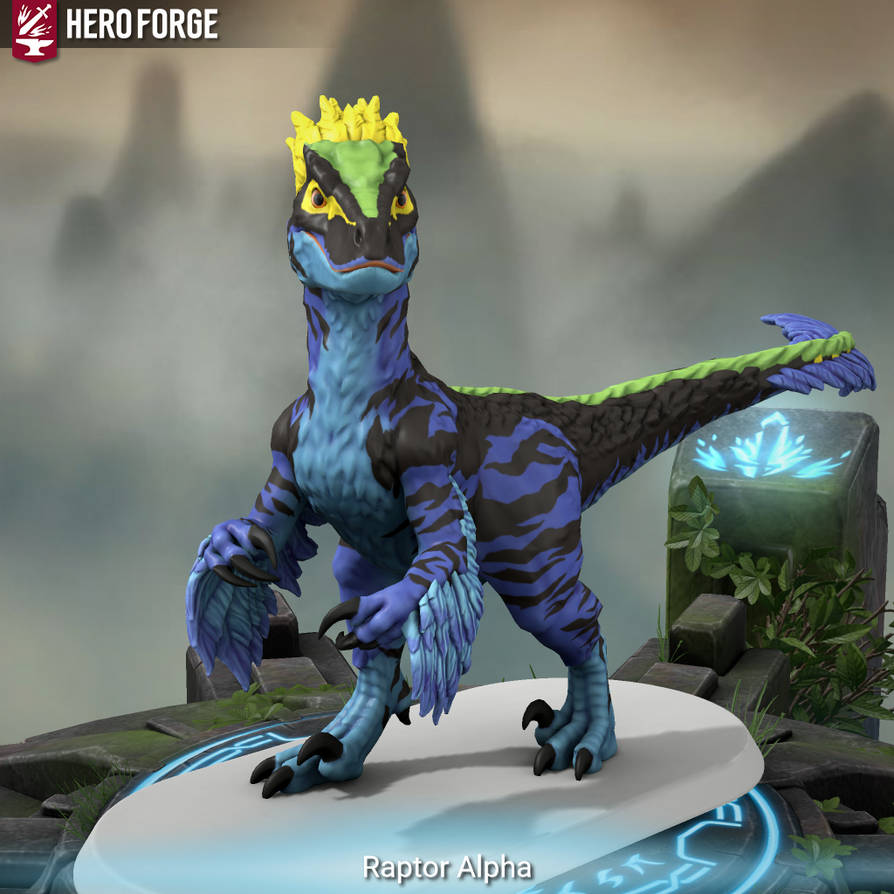 Jurassic Park Chaos Effect Raptor Alpha by MugenSeiRyuu on DeviantArt