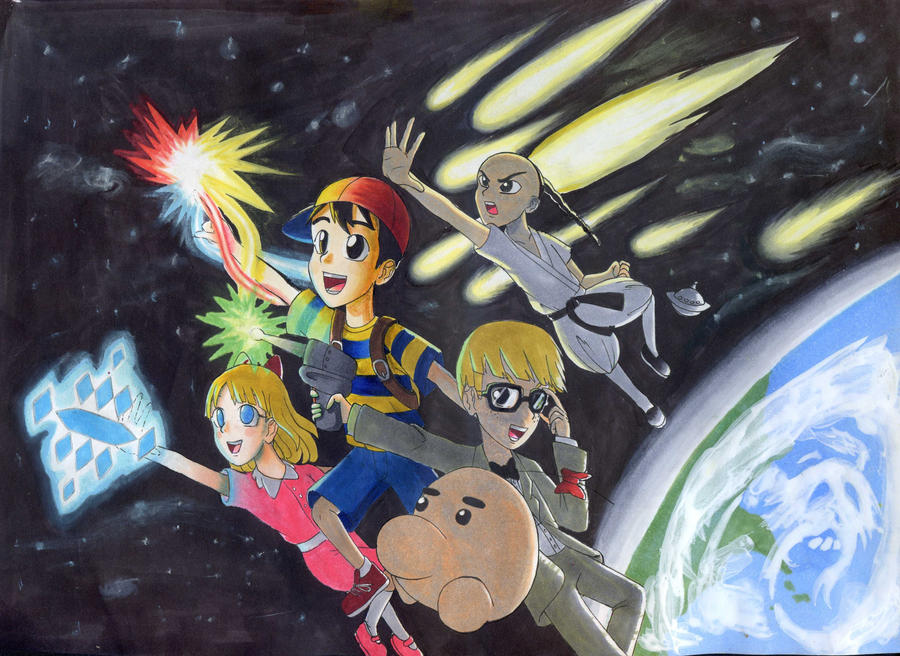 Earthbound Deviantart Earthbound Awesomeness by QuesoGr7 on DeviantArt