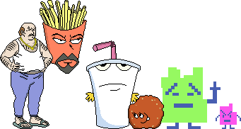 Aqua Teen Hunger Force by TheRealMulderman on DeviantArt