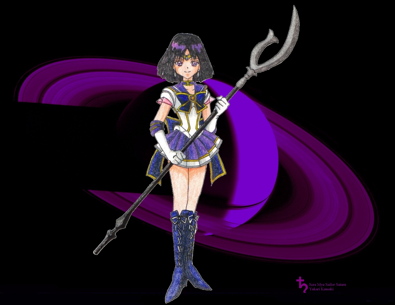 Sera Myu Sailor Saturn by ykansaki