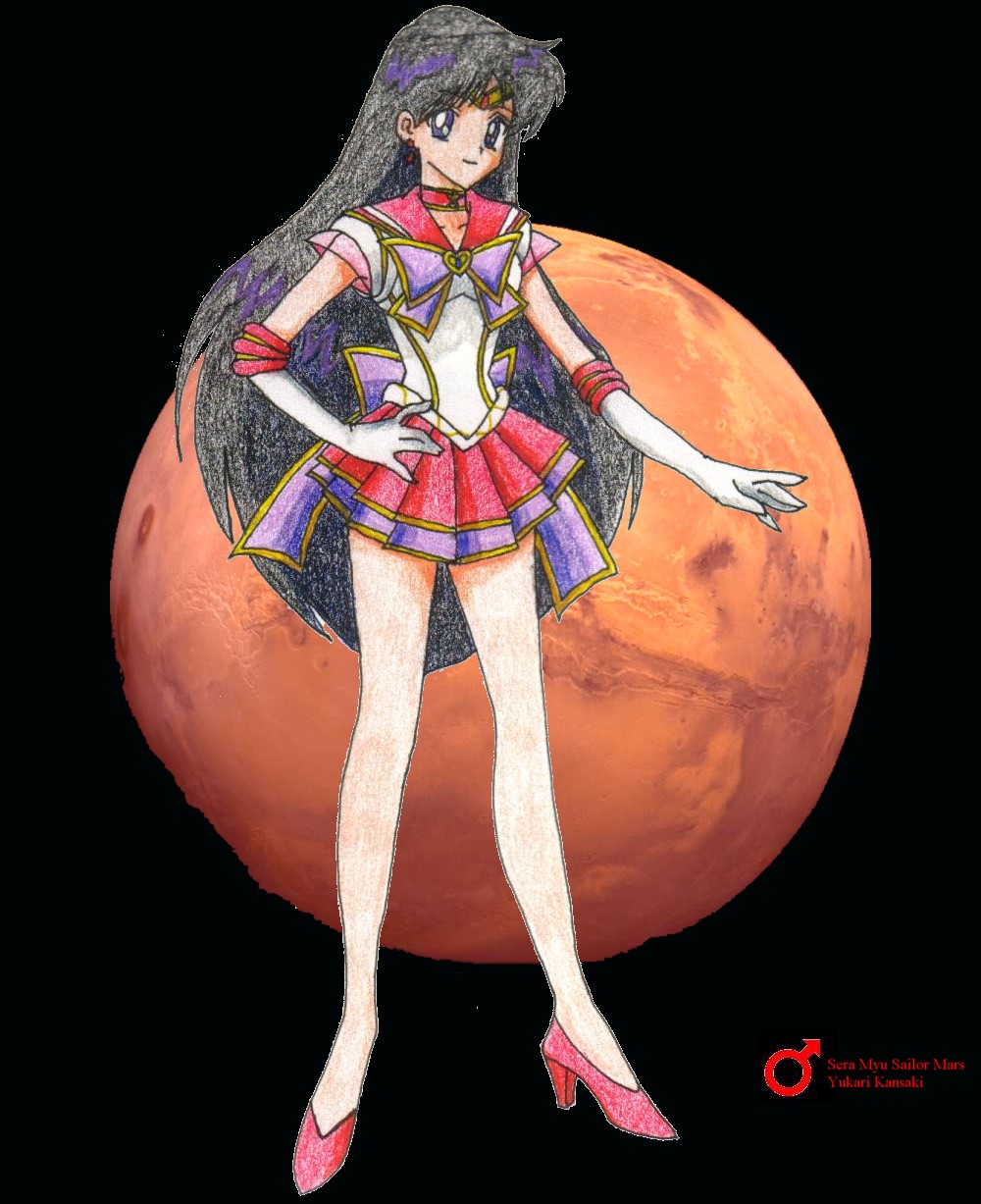 Sera Myu Sailor Mars by ykansaki