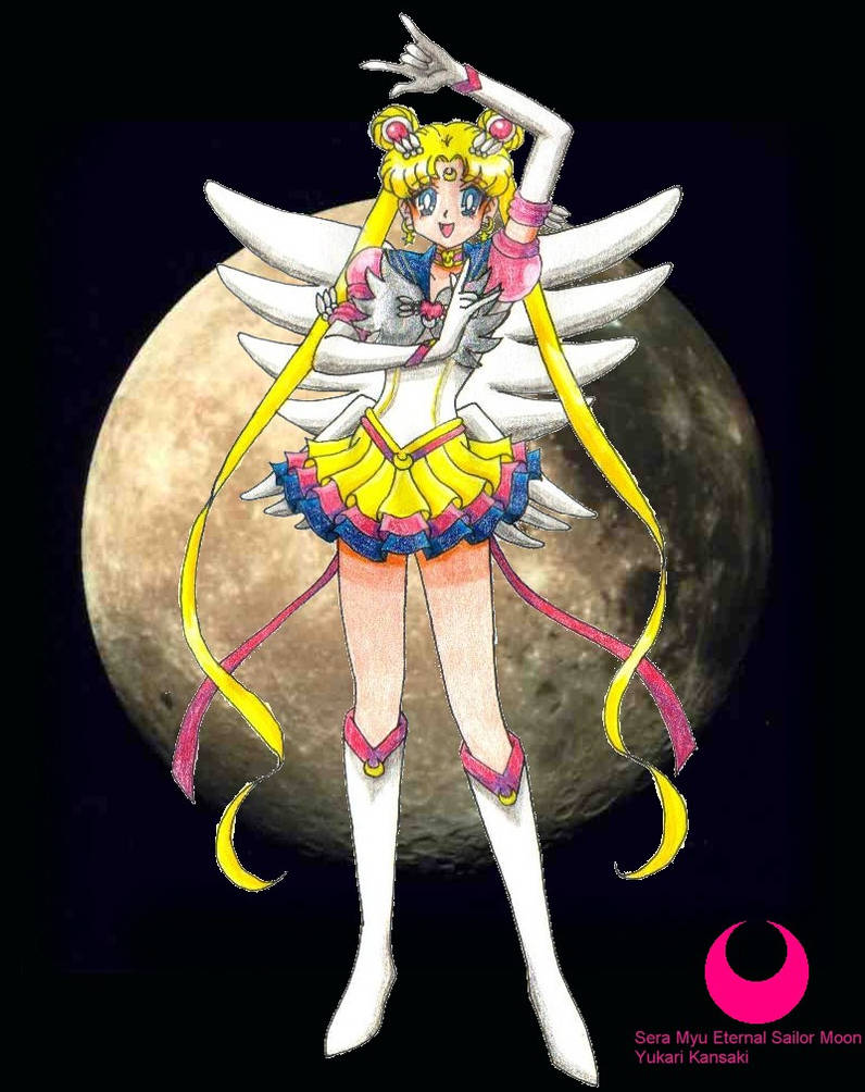 Sera Myu Eternal Sailor Moon by ykansaki