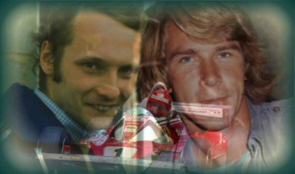 Niki and James F1 hero's