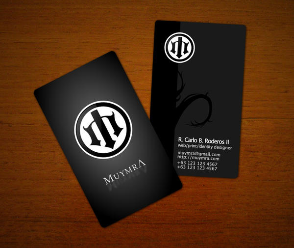Muymra business cards