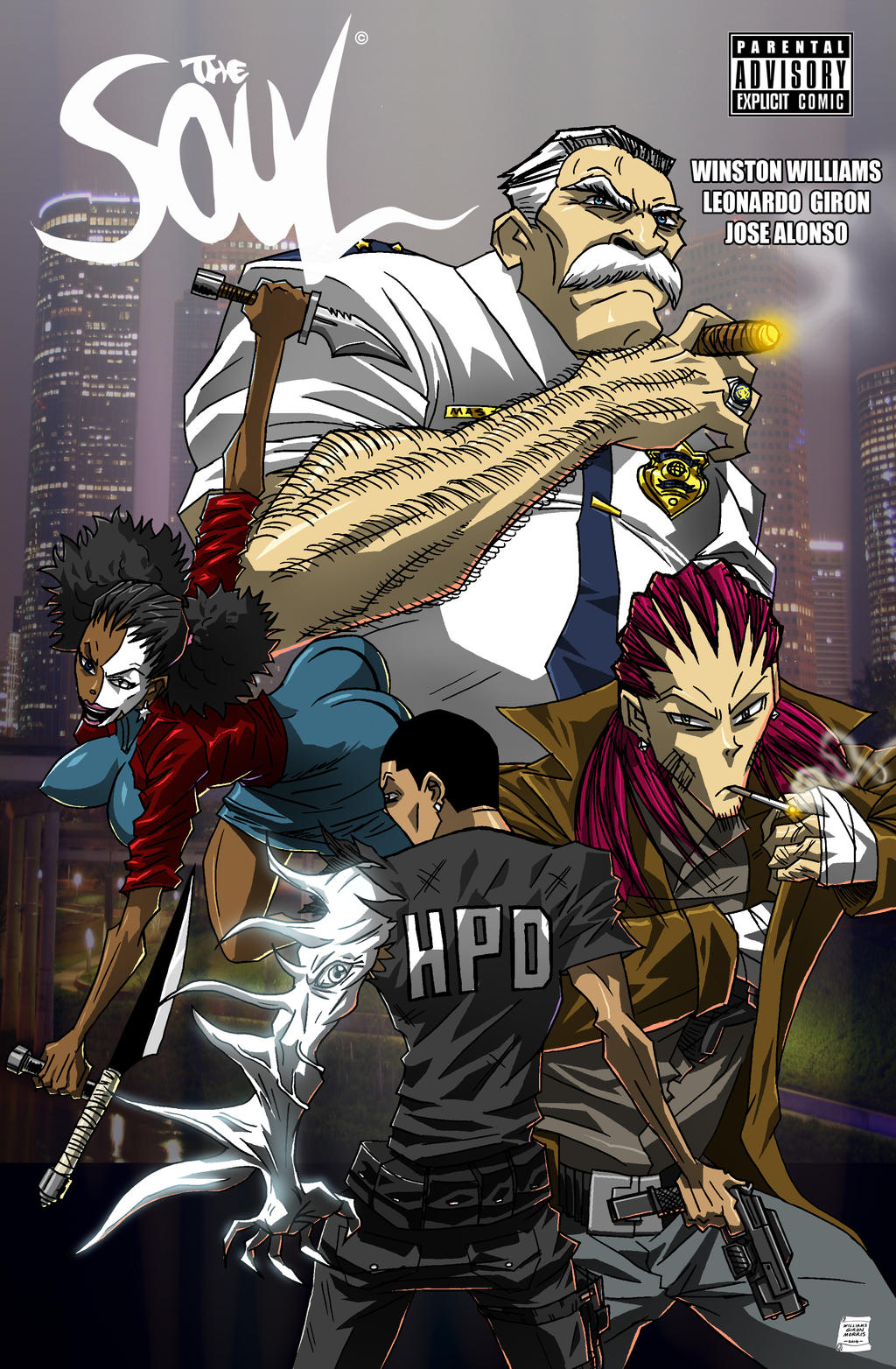 The Soul Issue 1 Cover by WinstonWilliams
