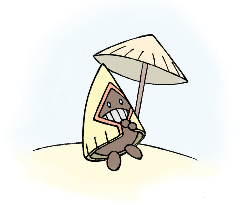 snorunt on the beach xD