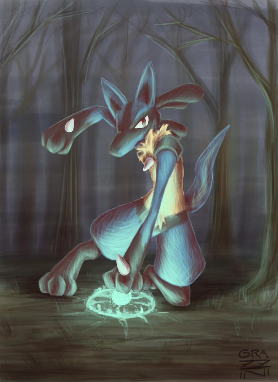 Lucario speedpainting