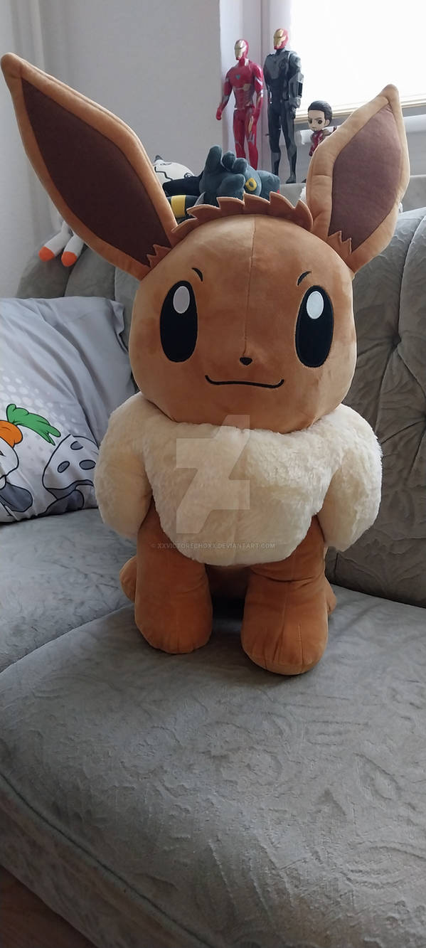 Plush Eevee by XxVictorEchoxX on DeviantArt